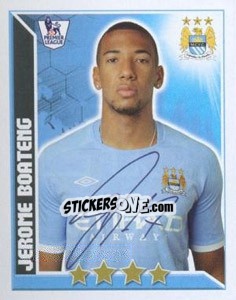 Figurina Jérôme Boateng - Premier League Inglese 2010-2011 - Topps