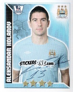Sticker Aleksandar Kolarov - Premier League Inglese 2010-2011 n. 247 - Topps