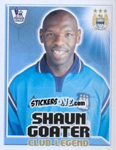 Sticker Shaun Goater - Club Legend - Premier League Inglese 2010-2011 - Topps