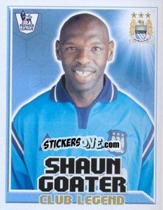 Sticker Shaun Goater - Club Legend - Premier League Inglese 2010-2011 n. 258 - Topps