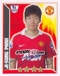 Figurina Ji-Sung Park - Premier League Inglese 2010-2011 - Topps