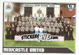 Sticker Newcastle United Team - Premier League Inglese 2010-2011 n. 279 - Topps
