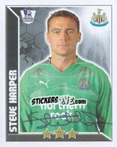 Figurina Steve Harper - Premier League Inglese 2010-2011 - Topps