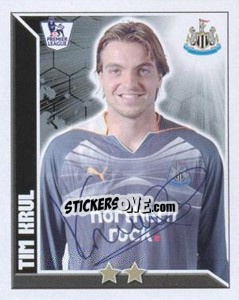 Sticker Tim Krul - Premier League Inglese 2010-2011 - Topps