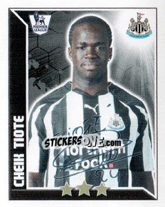 Sticker Cheik Tiote - Premier League Inglese 2010-2011 n. 288 - Topps