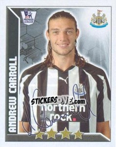 Sticker Andy Carroll - Premier League Inglese 2010-2011 n. 294 - Topps