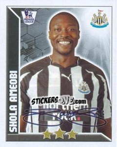 Cromo Shola Ameobi - Premier League Inglese 2010-2011 n. 295 - Topps