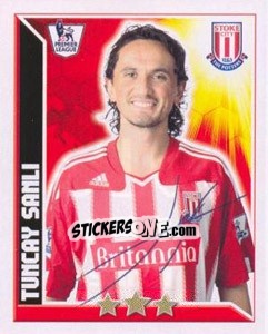 Cromo Tuncay Sanli - Premier League Inglese 2010-2011 - Topps