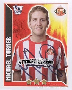Sticker Michael Turner - Premier League Inglese 2010-2011 - Topps