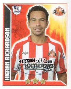 Sticker Kieran Richardson - Premier League Inglese 2010-2011 n. 323 - Topps