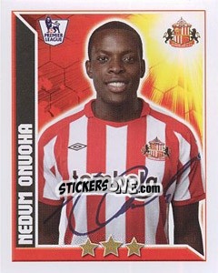 Sticker Nedum Onuoha - Premier League Inglese 2010-2011 - Topps