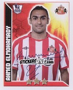 Sticker Ahmed Elmohamady - Premier League Inglese 2010-2011 n. 326 - Topps