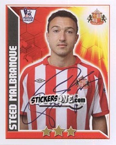 Sticker Steed Malbranque - Premier League Inglese 2010-2011 - Topps
