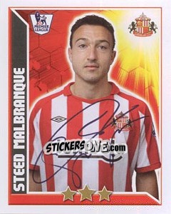 Figurina Steed Malbranque - Premier League Inglese 2010-2011 - Topps