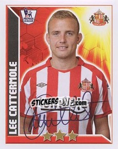 Cromo Lee Cattermole - Premier League Inglese 2010-2011 n. 328 - Topps