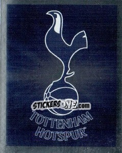 Figurina Tottenham Hotspur Logo - Premier League Inglese 2010-2011 - Topps