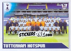 Sticker Tottenham Hotspur Team - Premier League Inglese 2010-2011 n. 336 - Topps