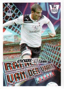 Figurina Rafael van der Vaart - Star Player - Premier League Inglese 2010-2011 - Topps