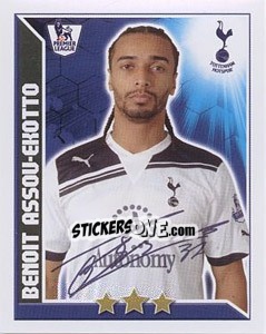 Sticker Benoit Assou-Ekotto - Premier League Inglese 2010-2011 n. 339 - Topps