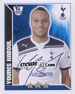 Cromo Younes Kaboul - Premier League Inglese 2010-2011 n. 340 - Topps