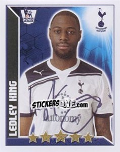 Sticker Ledley King - Premier League Inglese 2010-2011 n. 343 - Topps