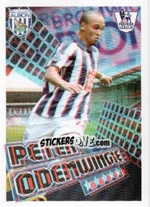 Sticker Peter Odemwingie - Star Player - Premier League Inglese 2010-2011 n. 356 - Topps
