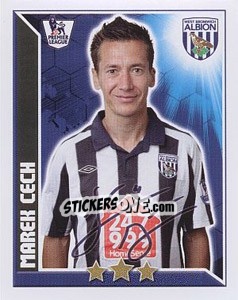 Sticker Marek Cech - Premier League Inglese 2010-2011 - Topps