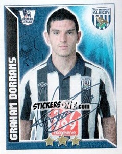 Sticker Graham Dorrans - Premier League Inglese 2010-2011 n. 367 - Topps