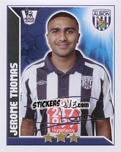 Sticker Jerome Thomas - Premier League Inglese 2010-2011 - Topps