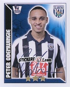 Sticker Peter Odemwingie - Premier League Inglese 2010-2011 - Topps