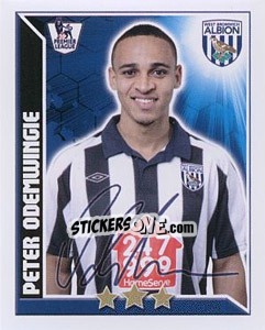 Sticker Peter Odemwingie - Premier League Inglese 2010-2011 n. 371 - Topps