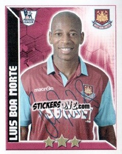 Figurina Luis Boa Morte - Premier League Inglese 2010-2011 - Topps