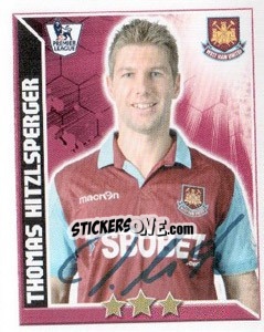 Sticker Thomas Hitzlsperger - Premier League Inglese 2010-2011 n. 383 - Topps
