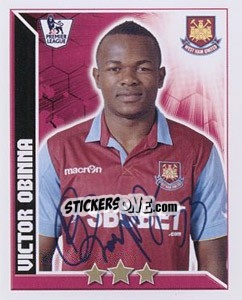 Cromo Victor Obinna - Premier League Inglese 2010-2011 - Topps