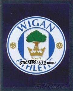 Sticker Wigan Athletic Logo - Premier League Inglese 2010-2011 n. 392 - Topps