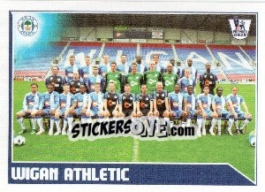 Figurina Wigan Athletic Team - Premier League Inglese 2010-2011 - Topps