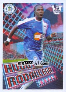Sticker Hugo Rodallega - Star Player - Premier League Inglese 2010-2011 - Topps