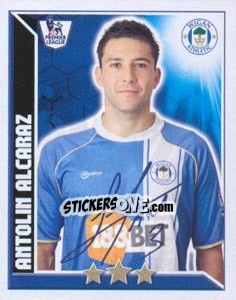 Sticker Antolin Alcaraz - Premier League Inglese 2010-2011 - Topps
