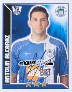 Sticker Antolin Alcaraz - Premier League Inglese 2010-2011 n. 397 - Topps