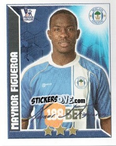 Cromo Maynor Figueroa - Premier League Inglese 2010-2011 - Topps