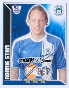 Sticker Ronnie Stam - Premier League Inglese 2010-2011 n. 400 - Topps