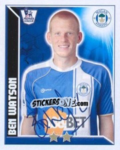 Sticker Ben Watson - Premier League Inglese 2010-2011 - Topps