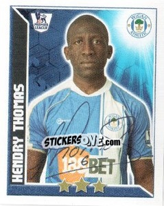 Sticker Hendry Thomas - Premier League Inglese 2010-2011 - Topps