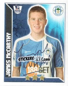 Sticker James McCarthy - Premier League Inglese 2010-2011 n. 406 - Topps