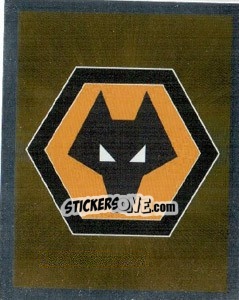 Sticker Wolverhampton Wanderers Logo - Premier League Inglese 2010-2011 n. 411 - Topps
