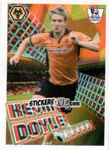 Figurina Kevin Doyle - Star Player - Premier League Inglese 2010-2011 - Topps
