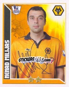 Sticker Nenad Milijas - Premier League Inglese 2010-2011 n. 421 - Topps