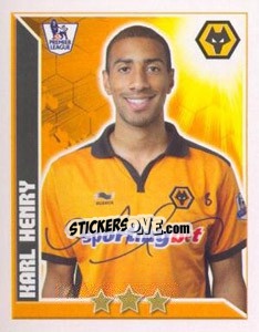 Cromo Karl Henry - Premier League Inglese 2010-2011 - Topps