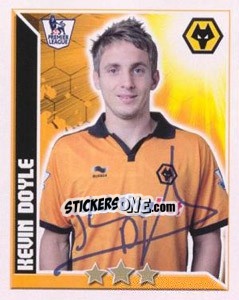 Sticker Kevin Doyle - Premier League Inglese 2010-2011 n. 426 - Topps