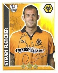 Sticker Steven Fletcher - Premier League Inglese 2010-2011 n. 427 - Topps